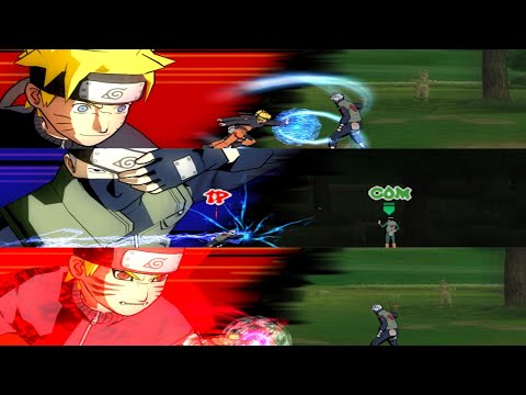 All Jutsus & Taunts-Naruto Shippuden: Ultimate Ninja 4 (Best Version)