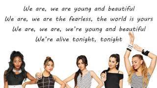 Fifth Harmony   Young &amp; Beautiful Lyrics &amp; Pictures   YouTube