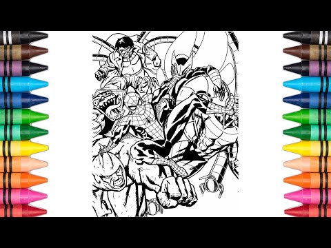 SPIDER-MAN VS SINISTER 6 Coloring Page #161 - The Void - Lost Language [NCS Release]