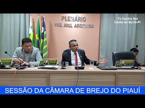 SESSÃO DA CÂMARA DOS VEREADORES DE BREJO DO PIAUÍ 26/04/2024