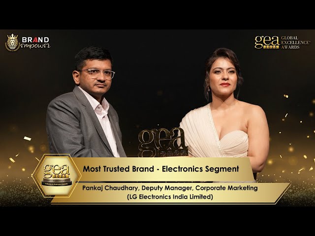 Most Trusted Brand - Electronics Segment