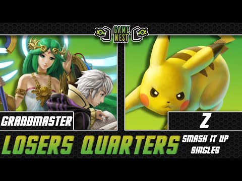 Grandmaster (Robin, Palutena) vs Z (Pikachu) | Losers Quarters Smash It Up 1/29/23)