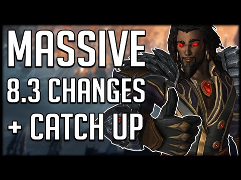 HUGE CHANGES TO CORRUPTED WEAPONS - New Catch Up Gear In Patch 8.3 | WoW BfA
