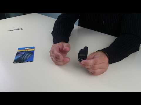 Манометр. Цифровой брелок из Китая для измерения давления в шинах.