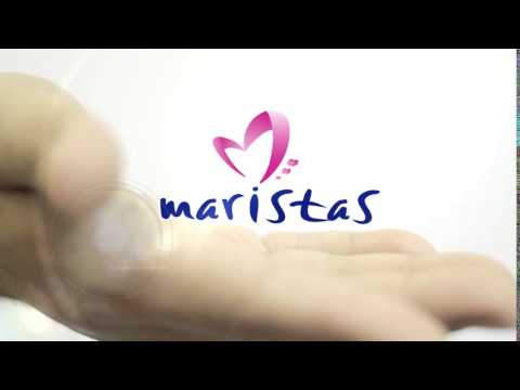 LOGO MARISTAS 2 BLANCO