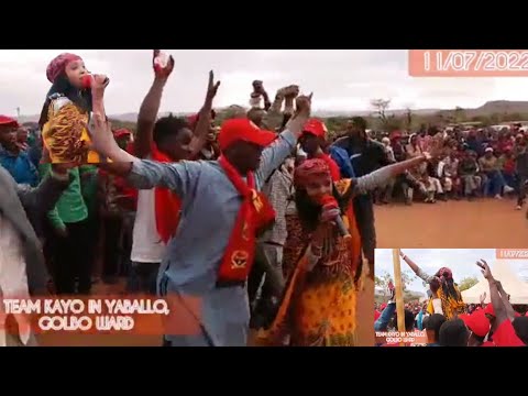 Lokho Ashane & other Artists performing Live at Yaballo, Golbo Ward | Borana song