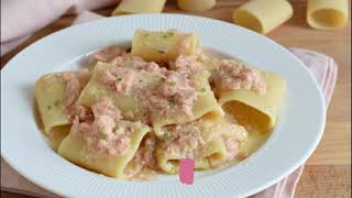 Paccheri al salmone fresco: come farli cremosi senza panna | Il chicco di mais
