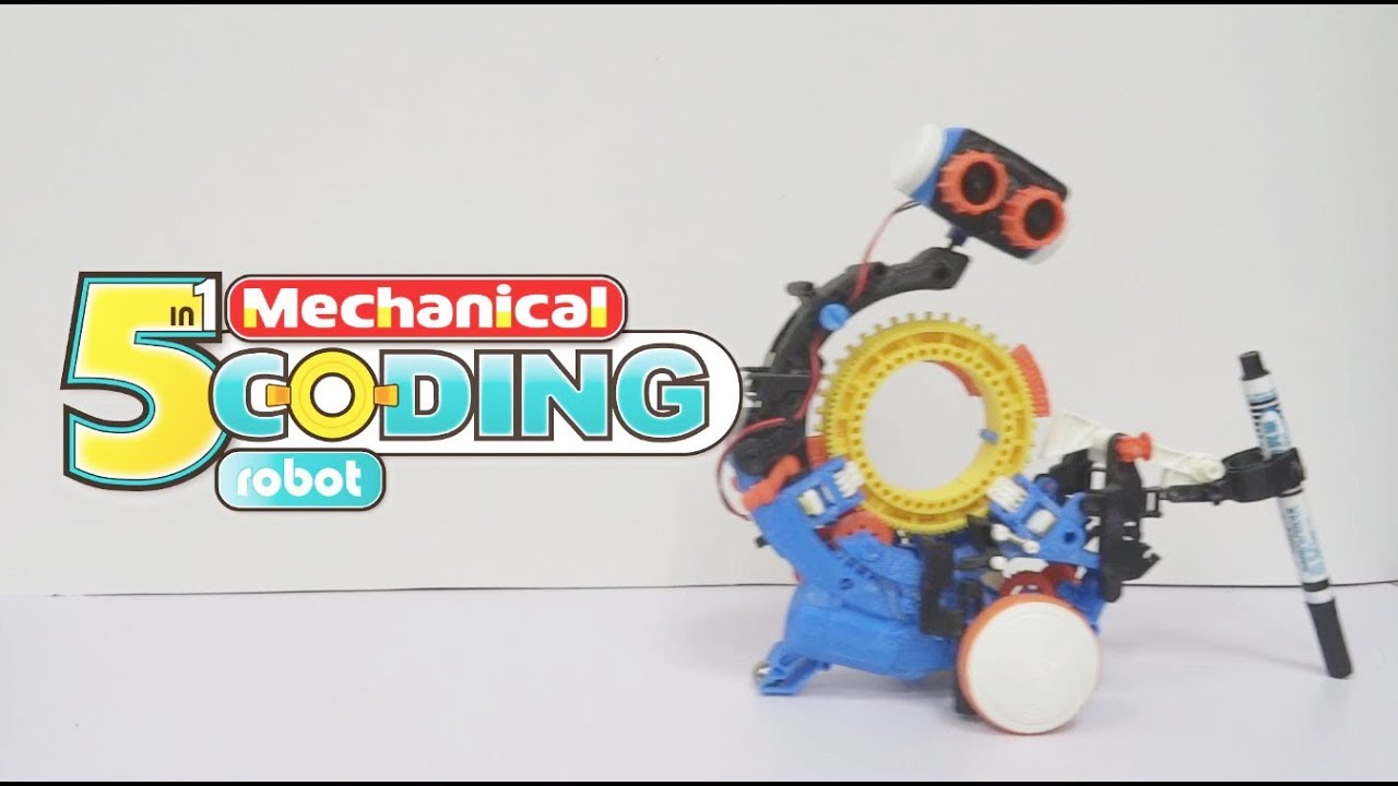 5 in 1 Mechanical Coding Robot