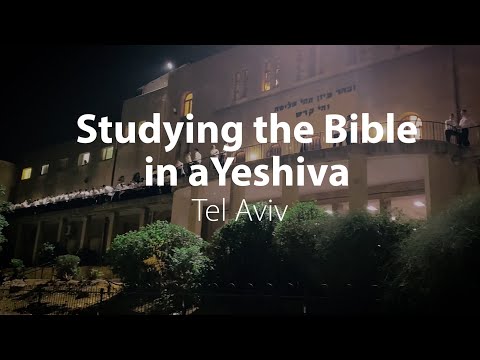 Studying the Bible in a Yeshiva  | Bible Trek – Dead Sea series - | BONUS EPISODE