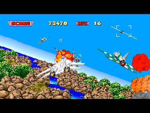 After Burner II Longplay (Arcade) [QHD]