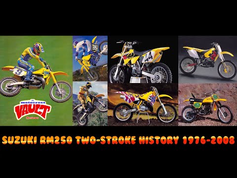 Suzuki RM250 History 1976–2008 | Two-Stroke Motocross Evolution