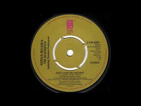 Thumbnail for Don't Leave Me This Way (Baby Please) (Euphoric disco odyssey mix) - Harold Melvin & The Blue Notes by Harold Melvin & the Blue Notes