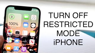 How To Turn Off Restricted Mode On ANY iPhone! (2023)