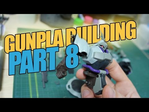 158 - Gunpla Building Part 8: Hand-Painting Details with Enamel Paint