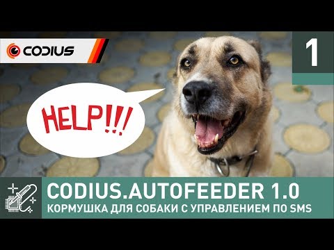 Кормушка для собаки на Arduino с управлением по SMS (SIM800L) – Codius.AutoFeeder v1.0 (#1)