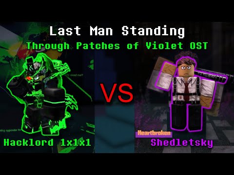 New Hacklord 1x1x1 VS Shedletsky Last Man Standing  -  (Roblox New Slasher Update Forsaken Gameplay)