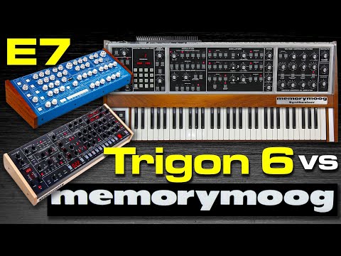 GS Music E7 & Sequential Trigon 6 vs. Memorymoog