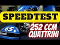 252 QUATTRINI Vs 221 MALOSSI SPORT Membran SPEEDTEST VESPA PX200 TUNING