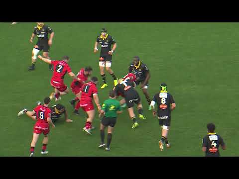 TOP 14 - Essai de Gabin LORRE (LOU) - Stade Rochelais - LOU Rugby