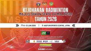 Download lagu 🏸 📌 DAY 5 | AKHIR B15 | COURT 3 | KEJOHANAN BADMINTON MSSM 2026 mp3
