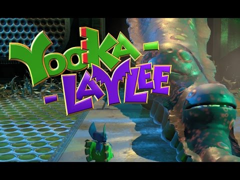 Yooka-Laylee Playthrough Part 9 [Moodymaze Marsh + Boss Battle: Ty the Tenteyecle]