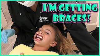 KAYLA GETS BRACES! | SEE HOW BRACES ARE DONE | We Are The Davises