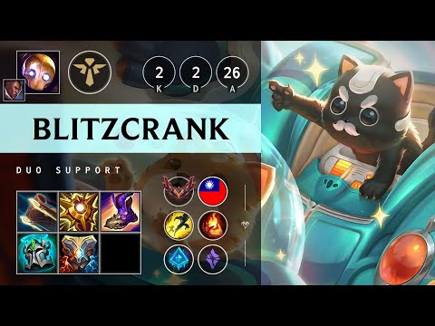 Blitzcrank Support vs Leona - TW Grandmaster Patch 14.24