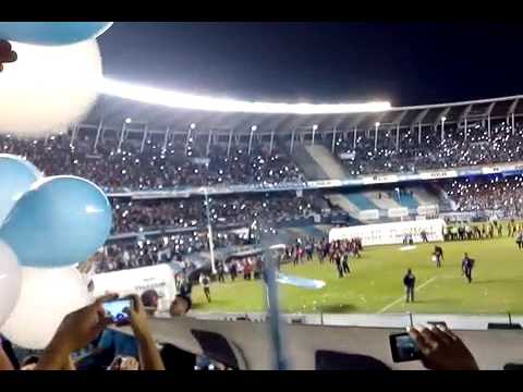 "Recibimiento vs la amargura (0 a 0)" Barra: La Guardia Imperial • Club: Racing Club • País: Argentina