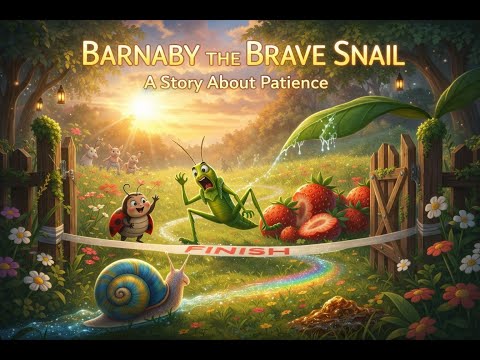 The Snail Who Beat the Grasshopper | A Lesson in Patience