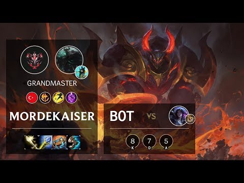 Mordekaiser Bot vs Kai'Sa - TR Grandmaster Patch 10.4