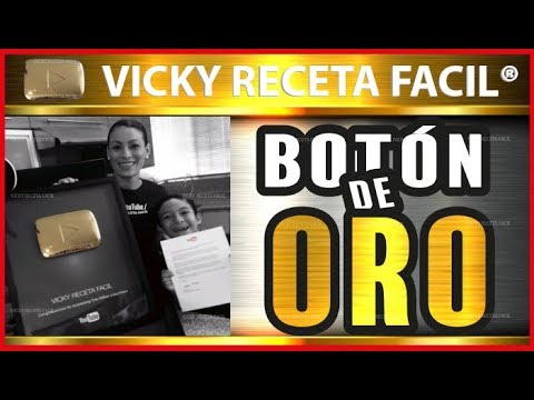 BOTÓN DE ORO Vicky Receta Fácil Video