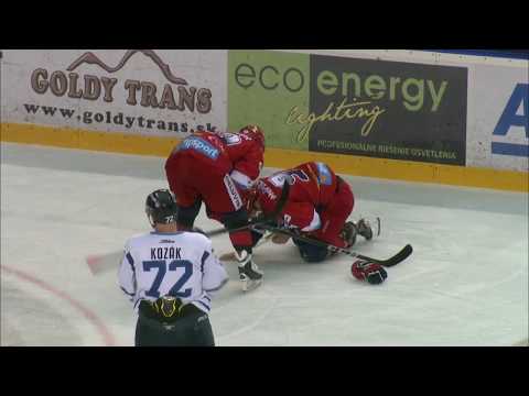 NČ 3. kolo Zákrok Lukáša Handlovského na Allan McPhersona