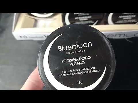 PÓ SOLTO TRANSLÚCIDO VEGANO BLUE MOON 13G BOX COM 12 UN