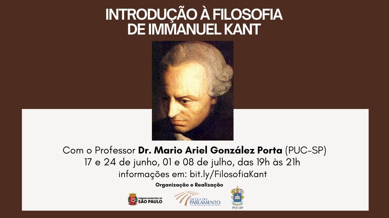 Introdução à Filosofia de Immanuel Kant - AULA 2