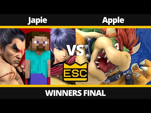 ESC 24 Winners Final - Japie (Kazuya, Steve, Ike) Vs. Apple (Bowser) - SSBU Local Tournament