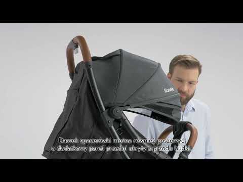 Прогулочная коляска Lionelo JULIE ONE stone grey, серый