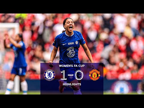 Chelsea Women 1-0 Manchester United Women | Highlights | Women's FA Cup Final 2023
