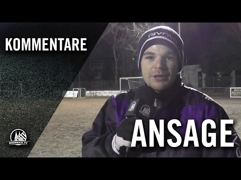 Ansage von Kevin Büttner (SSV Vingst 05) | RHEINKICK.TV