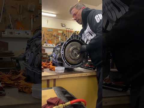 Torque converter installation automatic transmission 5R55S