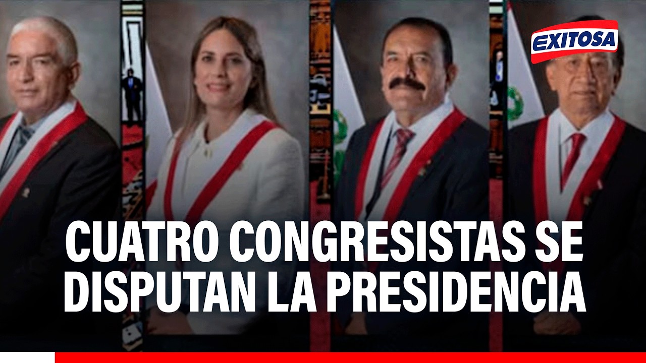 🔴🔵 Maricarmen Alva, Héctor Acuña, Edgard Reymundo y José Balcázar se disputan la presidencia