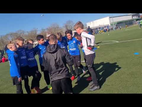 MATCH FCV DENDER vs KVK AVELGEM U11 MAR 2022