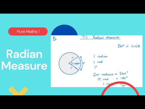 Radian measure (Edexcel IAL P1 7.1)
