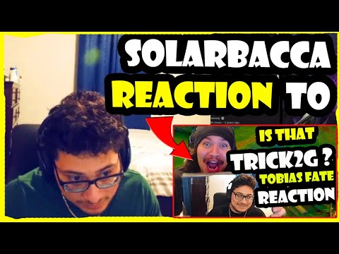 SOLARBACCA Reaction To TOBIAS FATE Reaction On His Face Reveal