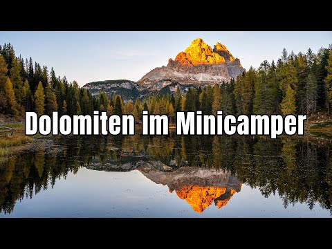 Fahrt in die Dolomiten 😍 Landschaftsfotografie mit dem Dacia Dokker Minicamper Van 🚐 - Teil 1