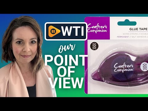Crafters Companion Extra Strong Permanent Tape Pen-Dots - WTI product video review