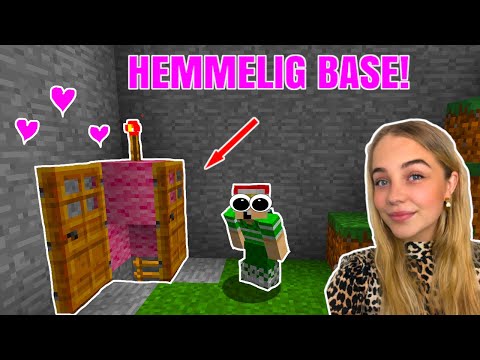JULIES HEMMELIGE BASE!! - Dansk Minecraft