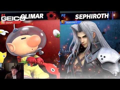 Tweek (Sephiroth, Diddy Kong) vs thirty4 (Olimar) | 09 Jan '23
