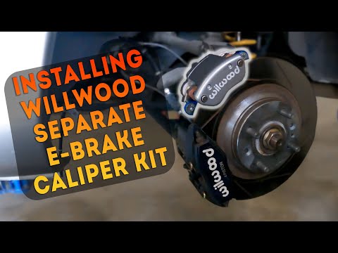 Installing Wilwood E Brake Caliper Kit | Flyin Miata LS Swap
