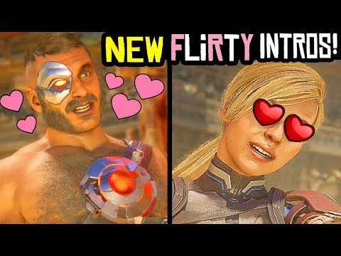 MORTAL KOMBAT 11 (NEW) FLIRTY INTROS & Best Funniest Flirtiest Intros MK11