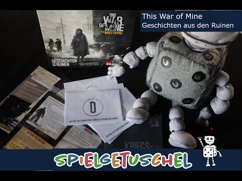 Spielgetuschel Unboxing#2 - Brettspiel - This War of Mine: Geschichten aus den Ruinen Erweiterung
